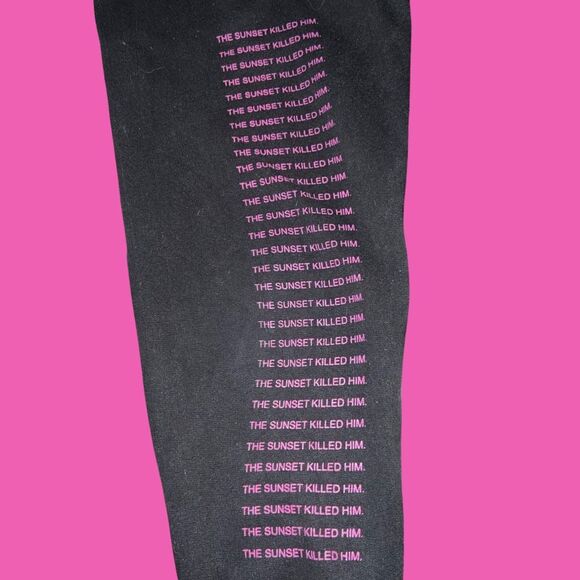 SYRE MSFTS Rep Jaden Smith Beautiful Vision Hoodie Black Graphic Size Large - Picture 2 of 7